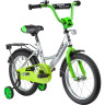 Детский велосипед NOVATRACK VECTOR 16” серебристый 163VECTOR.SL20