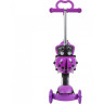 Кикборд NOVATRACK DISCO-KIDS SADDLE PRO фиолетовый 120SB.DISCOKIDS.VL9